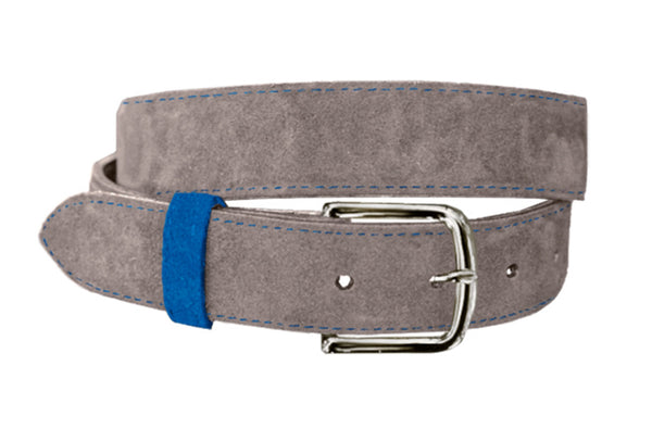 My blue suede belt | Chris